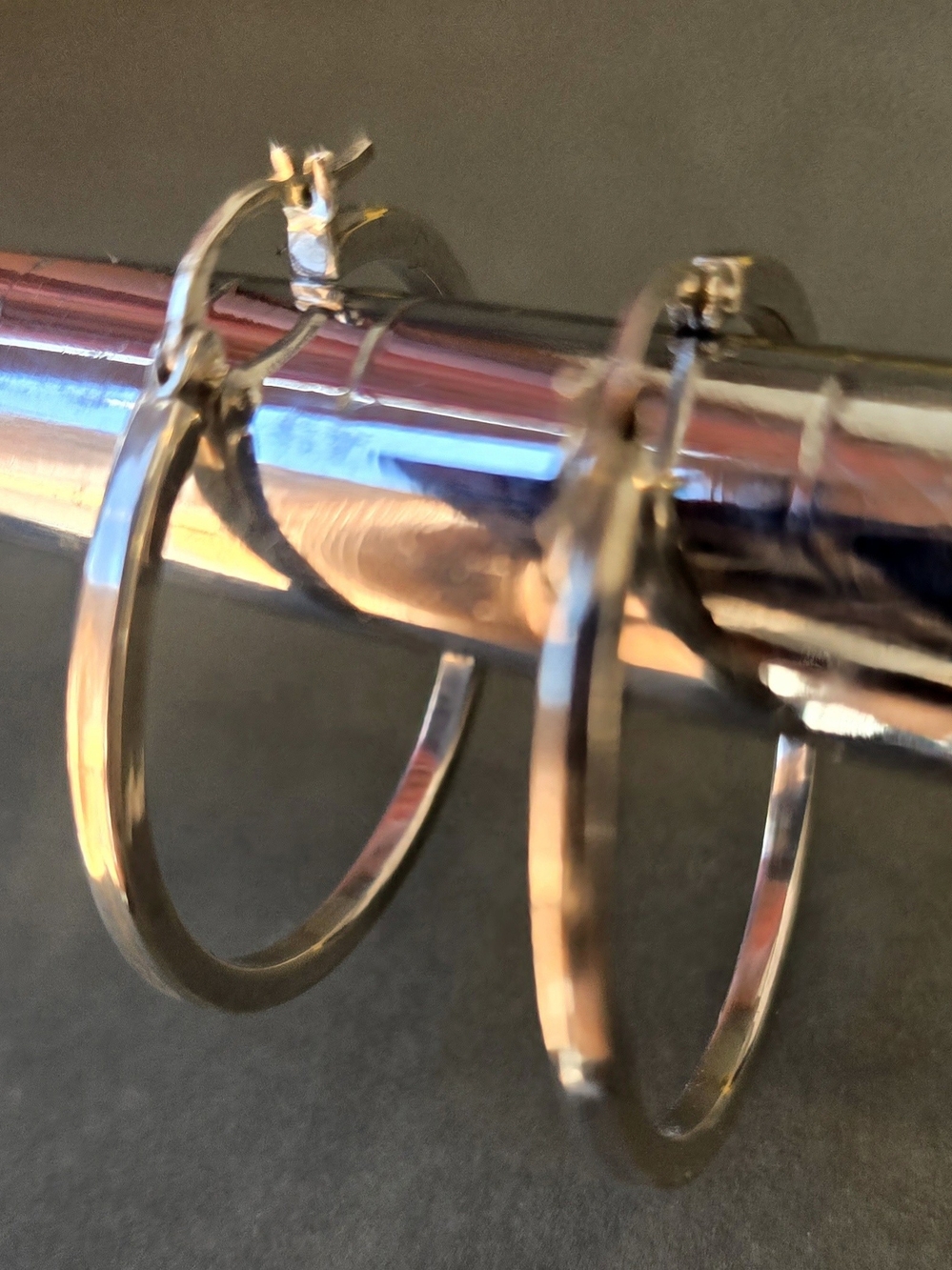 Classic Sterling Silver Hoop Earrings